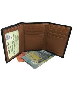 slim trifold wallet
