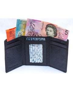 slim trifold wallet
